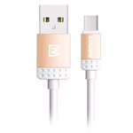 USB-кабель Remax Lovely Quick Charge&Data Cable (microUSB, 1 м, золотистый)