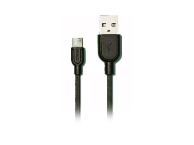 USB-кабель Remax Souffle Data Cable (microUSB, 1 м, черный)