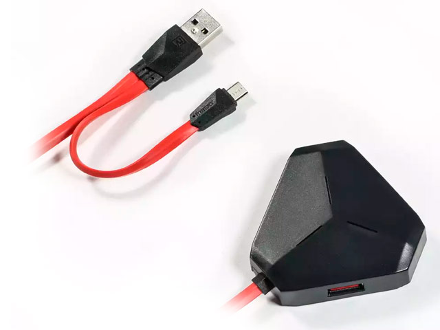USB-хаб Remax Aliens 3 USB HUB+OTG универсальный (microUSB, OTG, 3 USB-порта, черный)