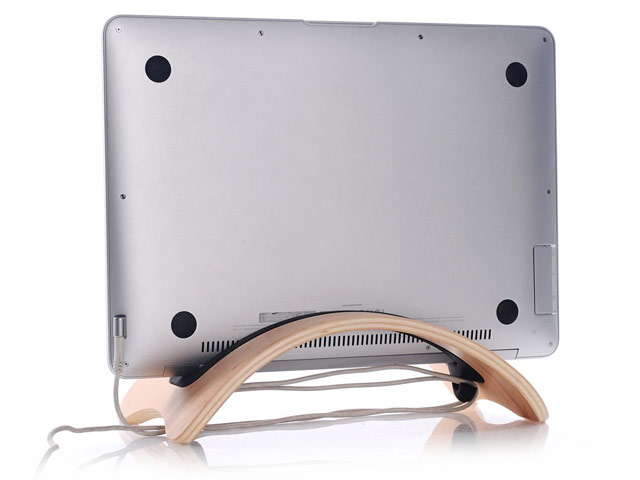 Подставка Samdi Laptop Stand для Apple MacBook Air (деревянная, желтая)