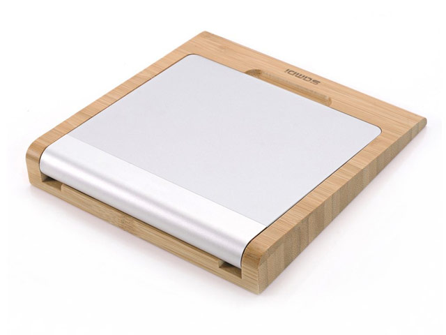 Подставка Samdi Stand для Apple Magic Trackpad (деревянная, желтая)
