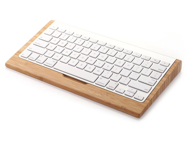 Подставка Samdi Stand для Apple Wireless Keyboard (деревянная, желтая)