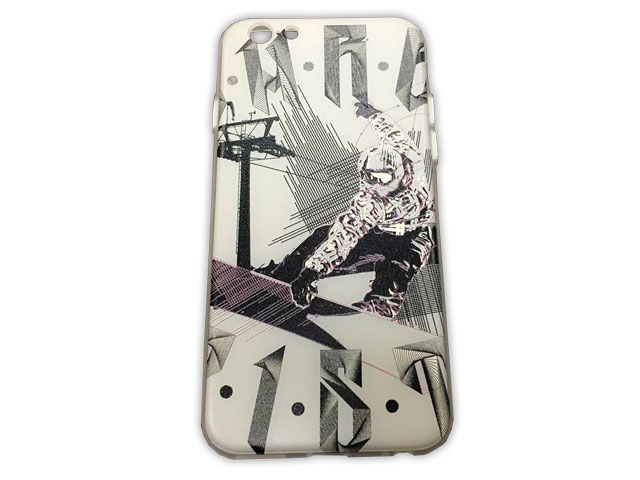 Чехол WK Wear It Case для Apple iPhone 6/6S (Skier, гелевый)