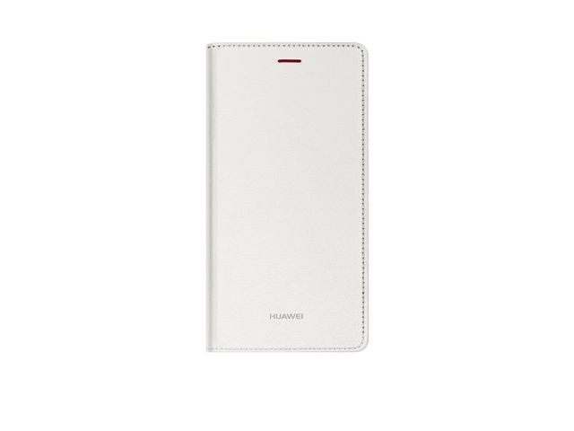 Чехол Huawei Folio case для Huawei P8 lite (белый, кожаный)