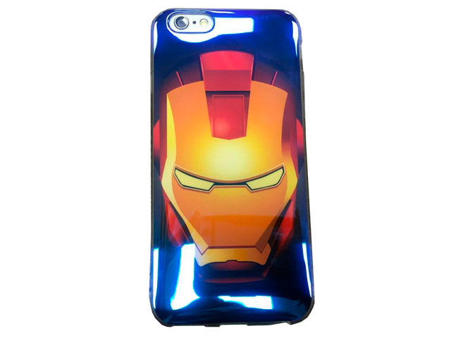 Чехол Yotrix CreativeCase для Apple iPhone 6S (Iron Man, гелевый)
