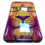 Чехол Yotrix CreativeCase для Apple iPhone 6S (Lion in Glasses, гелевый)