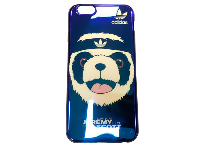 Чехол Yotrix CreativeCase для Apple iPhone 6S (Adidas Jeremy Scott Black, гелевый)