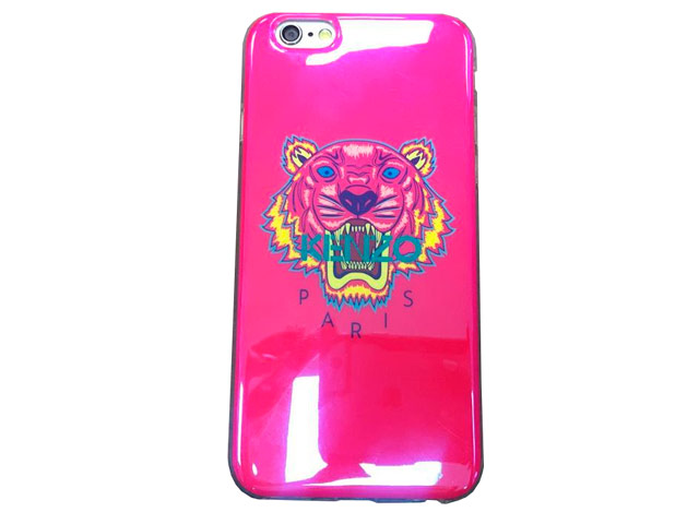 Чехол Yotrix CreativeCase для Apple iPhone 6S (Kenzo Tiger Pink, гелевый)