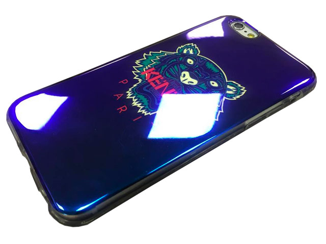 Чехол Yotrix CreativeCase для Apple iPhone 6S (Kenzo Tiger Navy, гелевый)