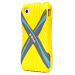 Чехол X-doria Sport Cross Case для Apple iPhone 4/4S (желтый)