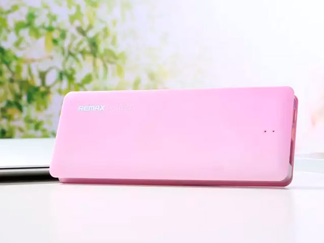 Внешняя батарея Remax Candy Bar series универсальная (5000 mAh, розовая)
