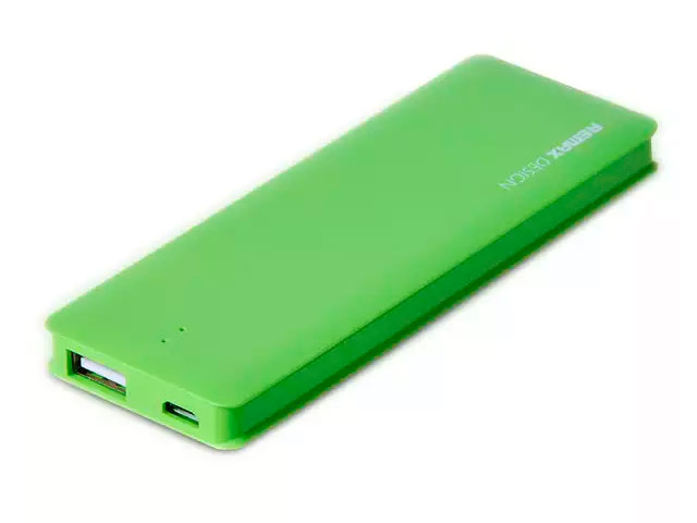 Внешняя батарея Remax Candy Bar series универсальная (5000 mAh, зеленая)