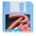 Внешняя батарея Remax Floppy Disk series универсальная (5000 mAh, синяя)