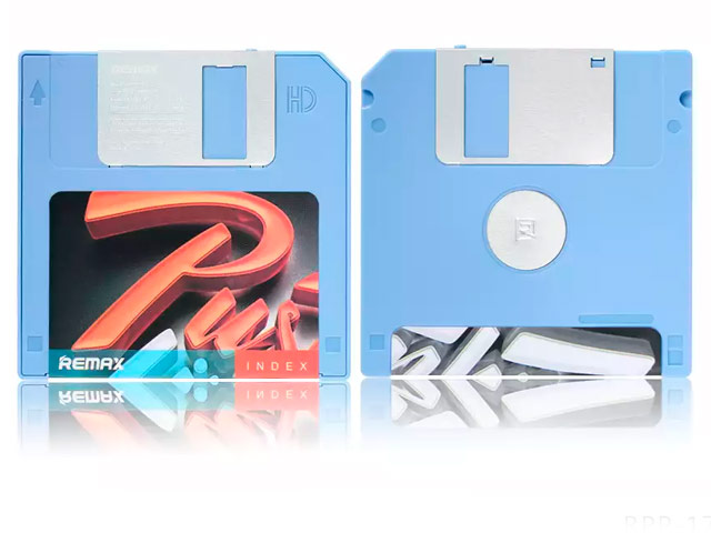 Внешняя батарея Remax Floppy Disk series универсальная (5000 mAh, синяя)