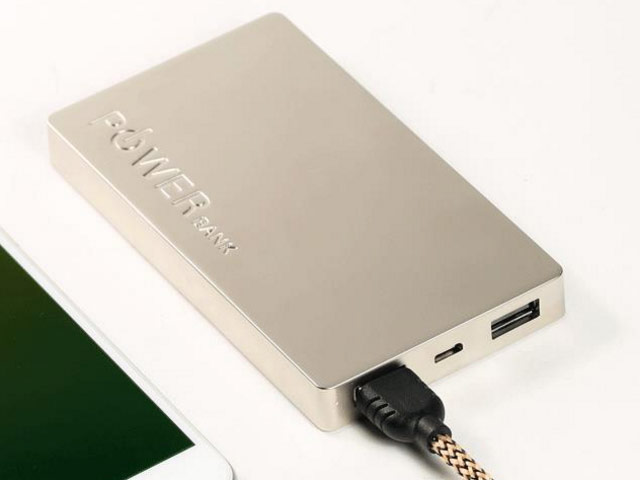 Внешняя батарея Remax N-USB Power Bank series универсальная (6000 mAh, золотистая)