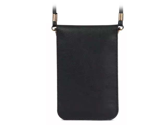 Сумка-чехол Remax Single Bag #217 универсальная (черная, кожаная)