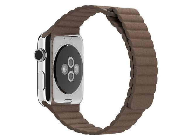 Ремешок для часов Synapse Leather Loop для Apple Watch (38 мм, коричневый, кожаный)