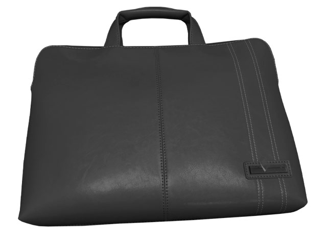 Сумка YJ-Tech Polish Leather Laptop Bag универсальная (черная, 13-15