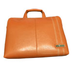 Сумка YJ-Tech Polish Leather Laptop Bag универсальная (коричневая, 13-15