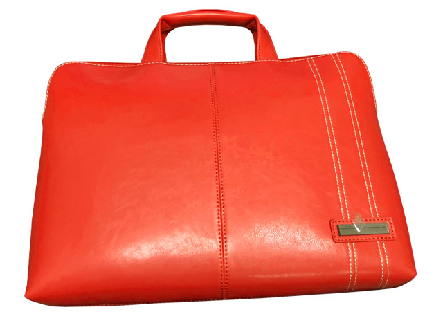 Сумка YJ-Tech Polish Leather Laptop Bag универсальная (красная, 13-15