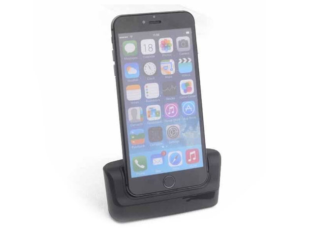 Dock-станция Temei Desktop Charging Cradle для Apple iPhone 6/6S plus (черная)