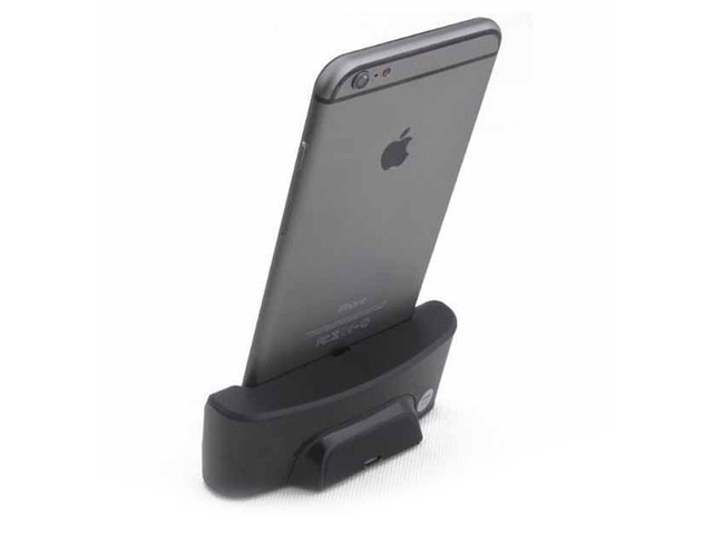 Dock-станция Temei Desktop Charging Cradle для Apple iPhone 6/6S plus (черная)