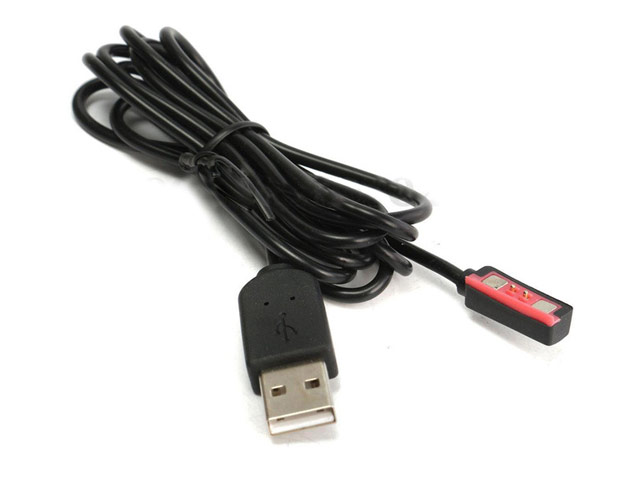 USB-кабель Yotrix ProCharge для Pebble Steel (черный)