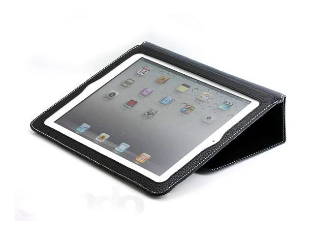 Чехол YooBao Executive Leather case для Apple New iPad (кожанный, черный)