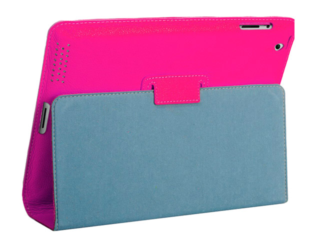 Чехол YooBao Executive Leather case для Apple New iPad (кожанный, розовый)
