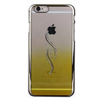 Чехол Yotrix HardCase Crystal для Apple iPhone 6S (Ornament Yellow, пластиковый)