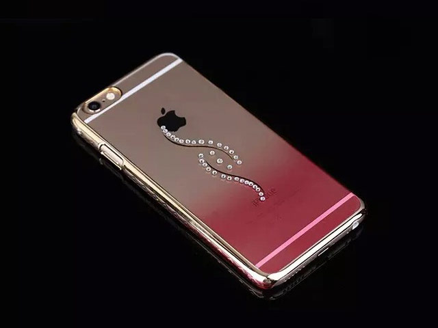 Чехол Yotrix HardCase Crystal для Apple iPhone 6S (Ornament Red, пластиковый)