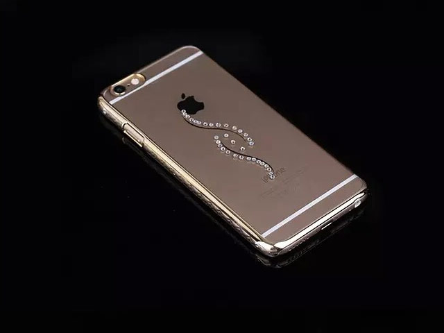 Чехол Yotrix HardCase Crystal для Apple iPhone 6S (Ornament Golden, пластиковый)