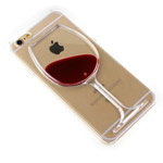 Чехол Yotrix HardCase Liquid для Apple iPhone 6S (Red Wine, пластиковый)