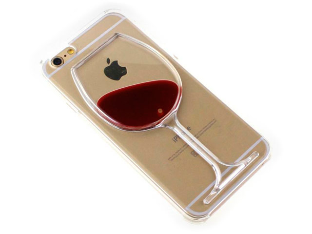 Чехол Yotrix HardCase Liquid для Apple iPhone 6S (Red Wine, пластиковый)