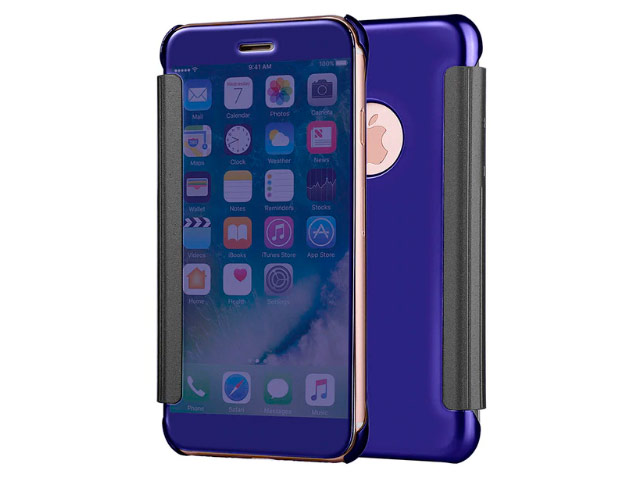 Чехол Yotrix FlipWallet case для Apple iPhone 6S (фиолетовый, пластиковый)