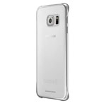 Чехол Samsung Clear Cover для Samsung Galaxy S6 edge SM-G925 (серебристый, пластиковый)