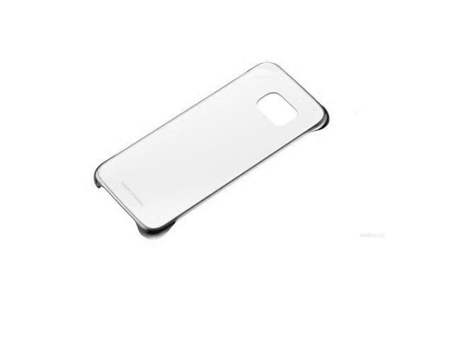 Чехол Samsung Clear Cover для Samsung Galaxy S6 edge SM-G925 (серебристый, пластиковый)