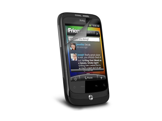 Защитная пленка Zichen для HTC Wildfire (глянцевая)