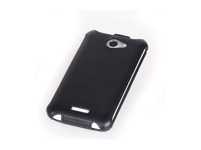 Чехол YooBao Slim leather case для HTC One X S720e (кожанный, черный)