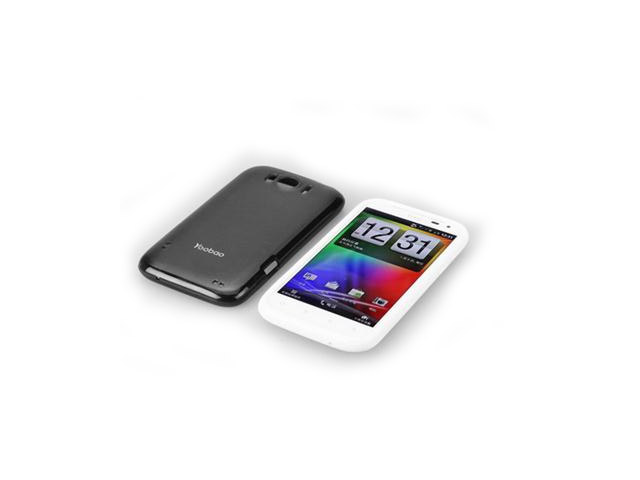 Чехол YooBao Protect case для HTC Sensation XL X315e (гелевый/пластиковый, черный)