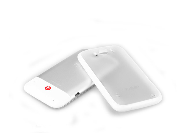 Чехол YooBao Protect case для HTC Sensation XL X315e (гелевый/пластиковый, белый)