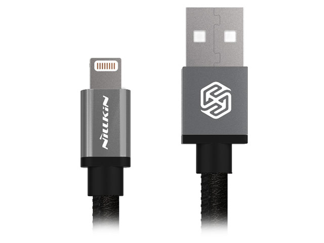 USB-кабель Nillkin Gentry Cable (черный, 1 м, Lightning, MFi)