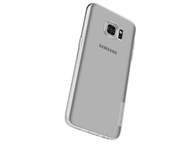 Чехол Nillkin Nature case для Samsung Galaxy S7 edge (серый, гелевый)