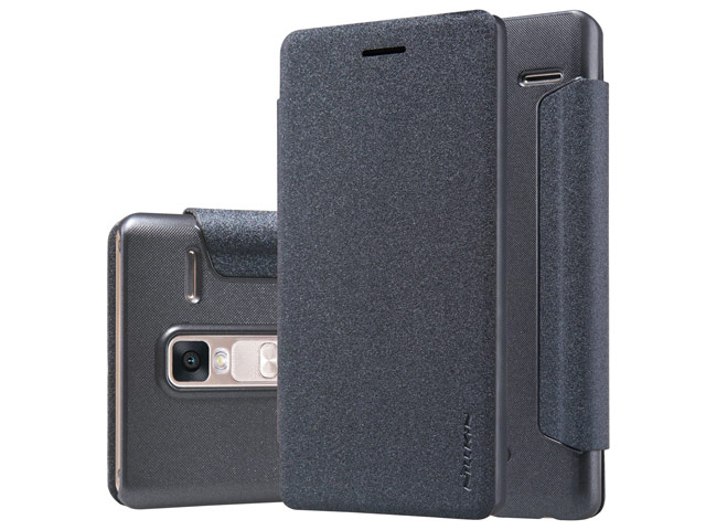 Чехол Nillkin Sparkle Leather Case для LG Zero (темно-серый, винилискожа)