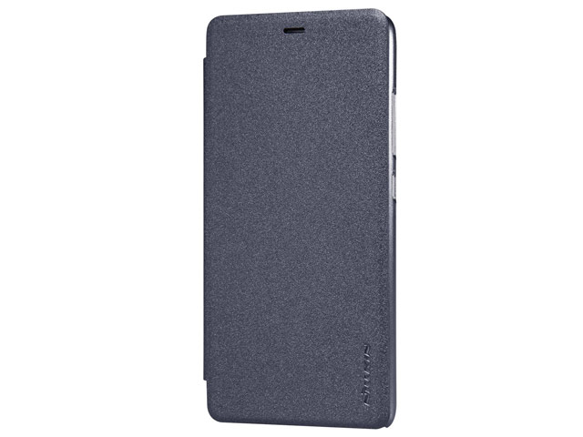 Чехол Nillkin Sparkle Leather Case для Xiaomi Redmi 3 (темно-серый, винилискожа)