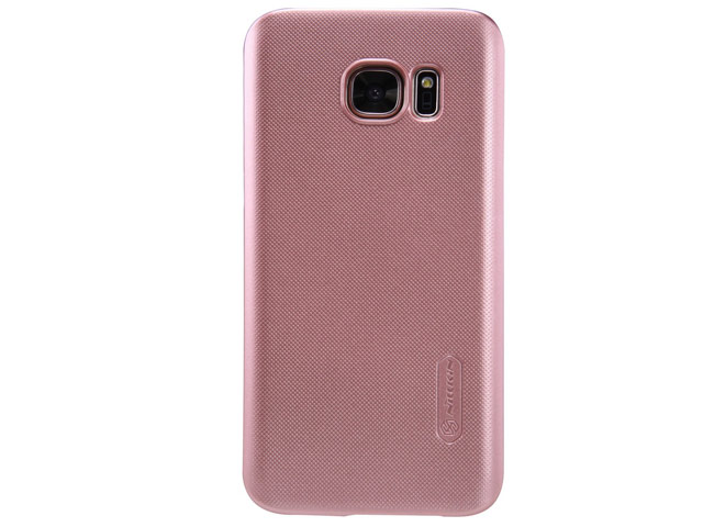 Чехол Nillkin Hard case для Samsung Galaxy S7 (розово-золотистый, пластиковый)