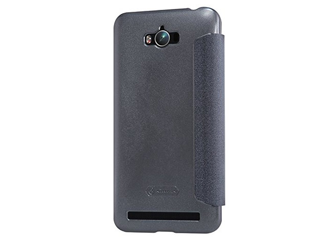 Чехол Nillkin Sparkle Leather Case для Asus Zenfone Max ZC550KL (темно-серый, винилискожа)