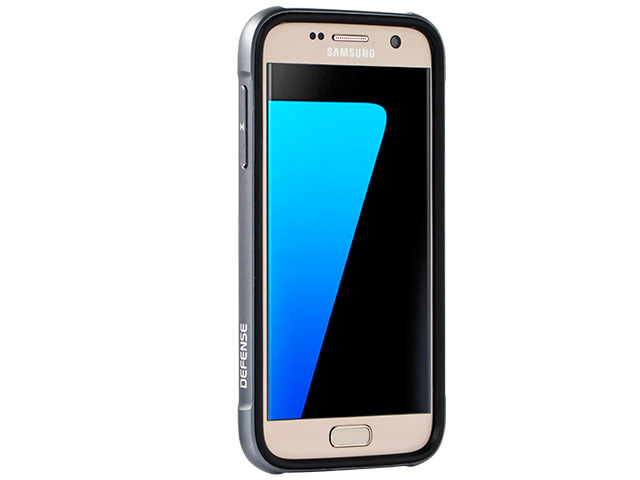 Чехол X-doria Defense Shield для Samsung Galaxy S7 (темно-серый, маталлический)