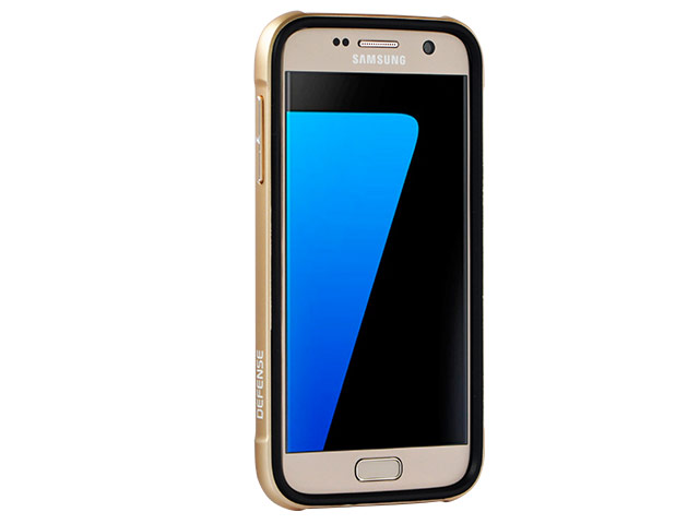 Чехол X-doria Defense Shield для Samsung Galaxy S7 (золотистый, маталлический)