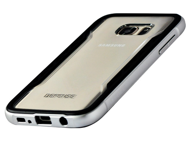 Чехол X-doria Defense Shield для Samsung Galaxy S7 (серебристый, маталлический)